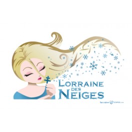 Carte postale - Lorraine des Neiges